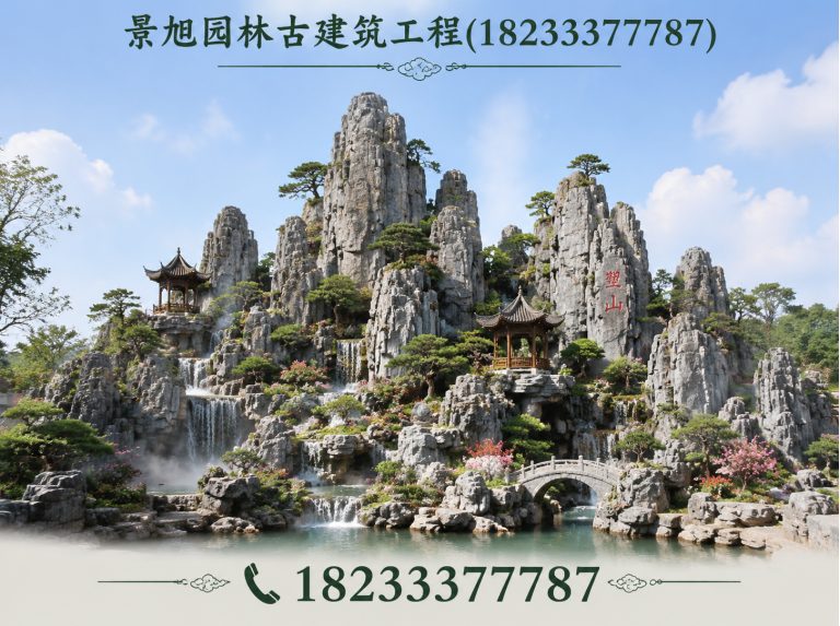 高碑店市塑山展示图